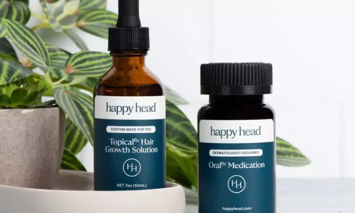Free Digital Derm Consult + Big Savings on Hair RX for 1 or 3 Months