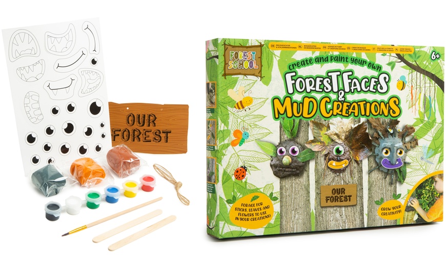 Image 1: One or Two RMS Forest Faces and Mud Creations Kits