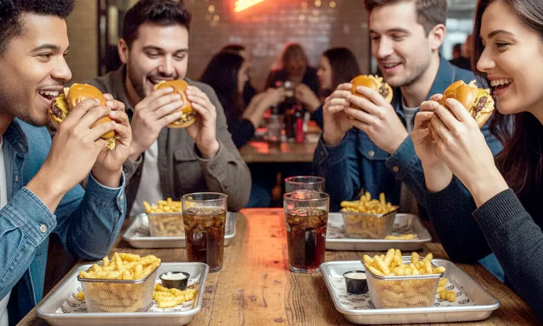 Enjoy Smash Burgers and Blue Ivy Drinks for One, Two, Four, or Six at SmashLab Eats (Up To 30% Off) - Image 3