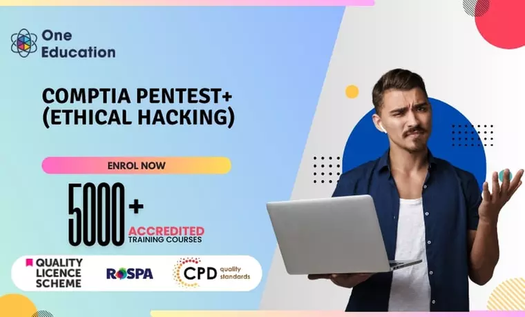 CompTIA PenTest+ (Ethical Hacking) with One Education - Primary Image