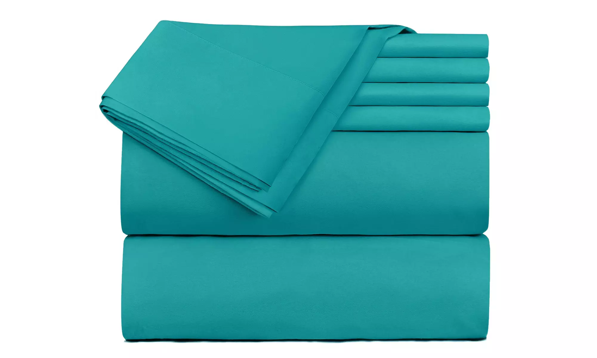 Nestl 7 Piece Split King Bed Sheet Set - Extra Deep Pocket Split King Sheet Set