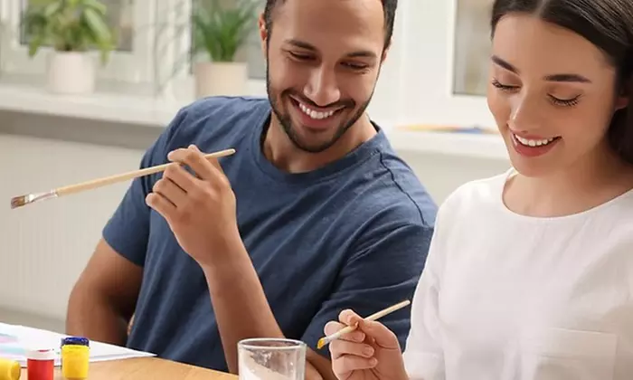 Explore the Art of Impasto Floral Painting Workshop for Up to 8 People