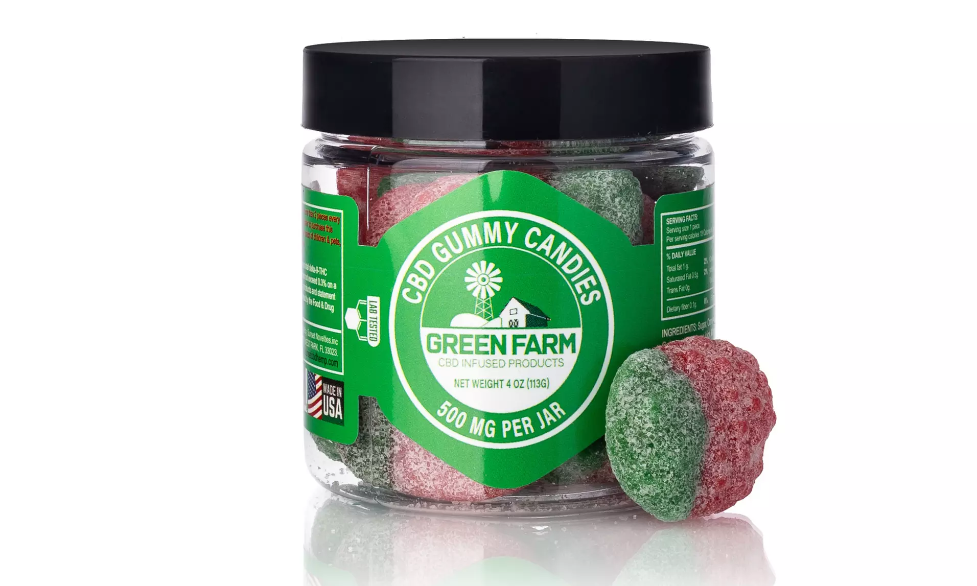 Green Farm Tasty Gummies for Sleep and Anxiety from Green Farm (500MG-5000MG)