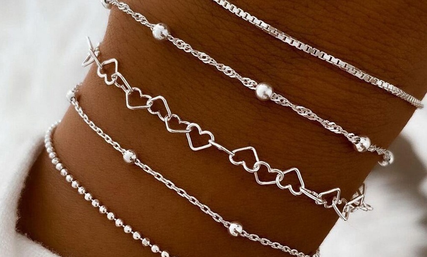 Image 3: 1x oder 2x 5er-Set Mode-Armbänder