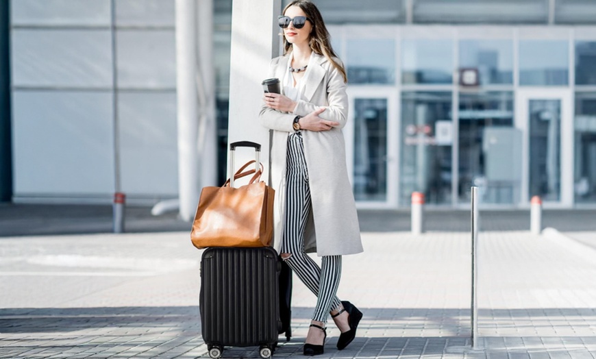 Image 7: Milano Premium 3pc ABS Hardcase luggage Set