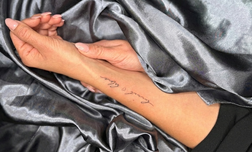 Image 4: 1 Fineline Tattoo klein (bis 5 x 5 cm) oder mittel (bis 4 x 8 cm)