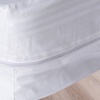 Image 3: Coprimaterasso con zip in 100% cotone traspirante