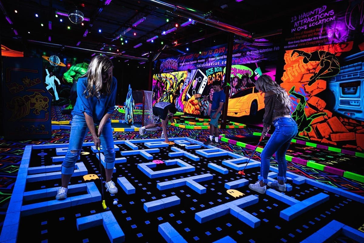 Mini Golf Fun for 2 or 4 at Off The Wall and GameZone