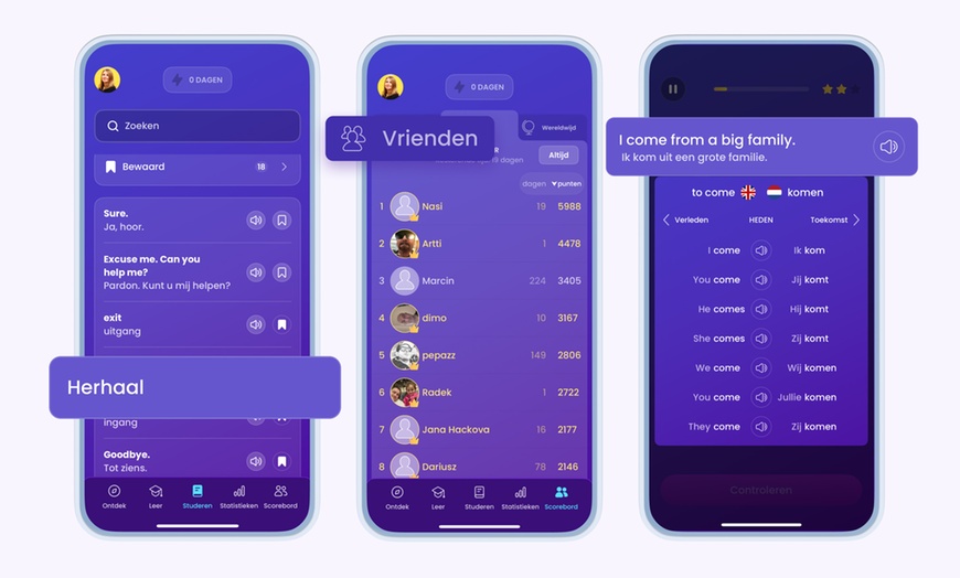 Image 8: Mondly  by Pearson : accès premium pendant 1 mois, 1 an ou à vie