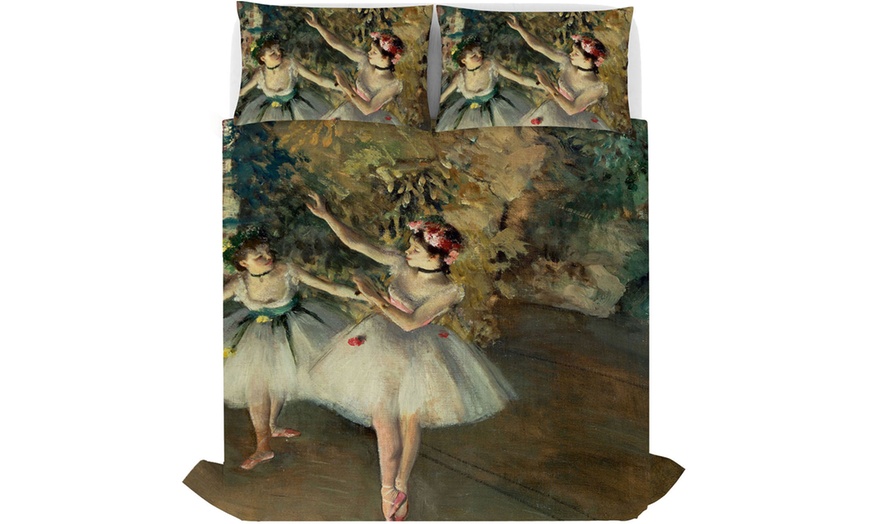 Image 5: Parure letto matrimoniale Sogni d'Autore in 100% cotone Made in Italy