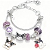 Image 2: Beaded Adjustable Anime-Inspired Bracelet