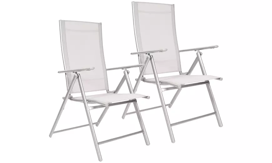 Image 2: Lot de 2 chaises de jardin