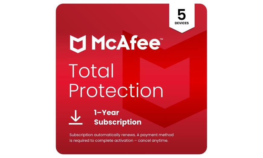 Image 4: McAfee Total Protection 2025 para 1, 3 o 5 dispositivos, 1 o 2 años