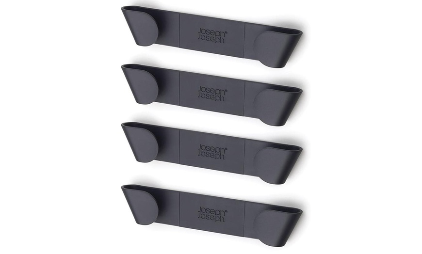 Image 3: Joseph Joseph in-Cupboard Four-Piece Pan Lid Holder Set