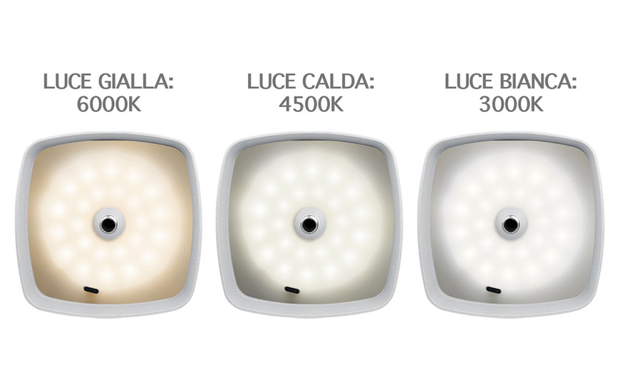 Image 40: Lot de 2 lampes LED design moderne