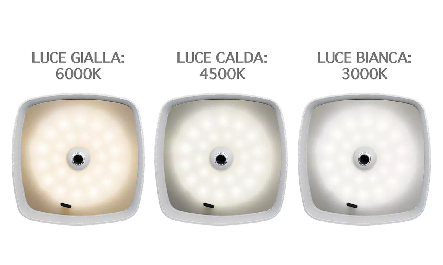 Lot de 2 lampes LED design moderne