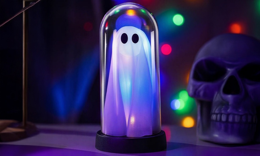 Image 6: Halloween Glowing Ghost Night Light Ornament