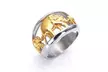 Golden Elephants Ring From Tunk Show  Collection - Second Medium