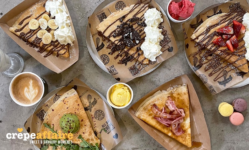 Image 1: Crêpeaffaire - Crêpes & Shakes Meal - Valid 7 days a week
