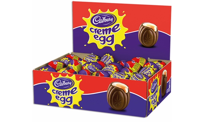 Cadbury Creme Egg - Box of 48 | Groupon