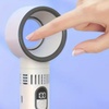 Image 2: Portable Bladeless Fan with LED Display
