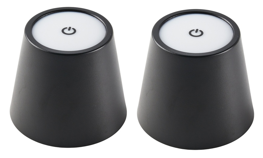 Image 36: One or Two Cordless LED Bottle Stopper Lamps with 3 Light Modes