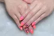 Up to 30% Off on Salon-Shellac/No-Chip Mani-Pedi at chic happens nails - Second Medium