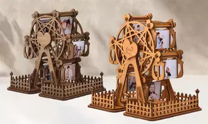 Foto-Riesenrad aus Holz in der Farbe nach Wahl von Justyling (80% sparen)