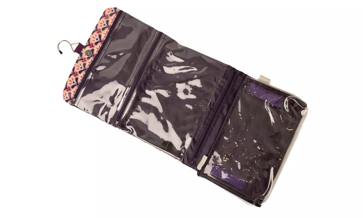 Victoria Green Hanging Wash Bag Travel Organisers