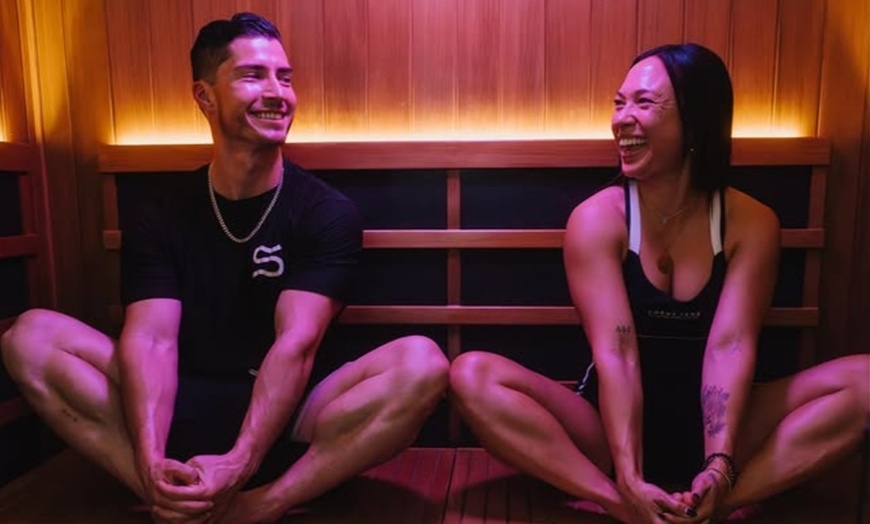 Image 1: Choose Your Perfect Sauna Escape: One Drop in Session for One or Two  