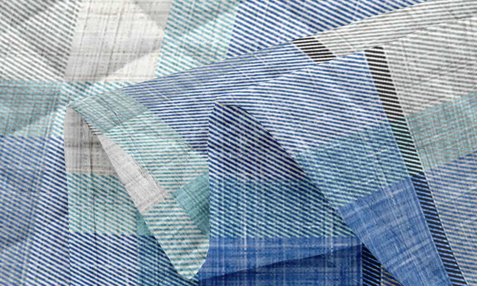 Tweezijdig bedrukte deken