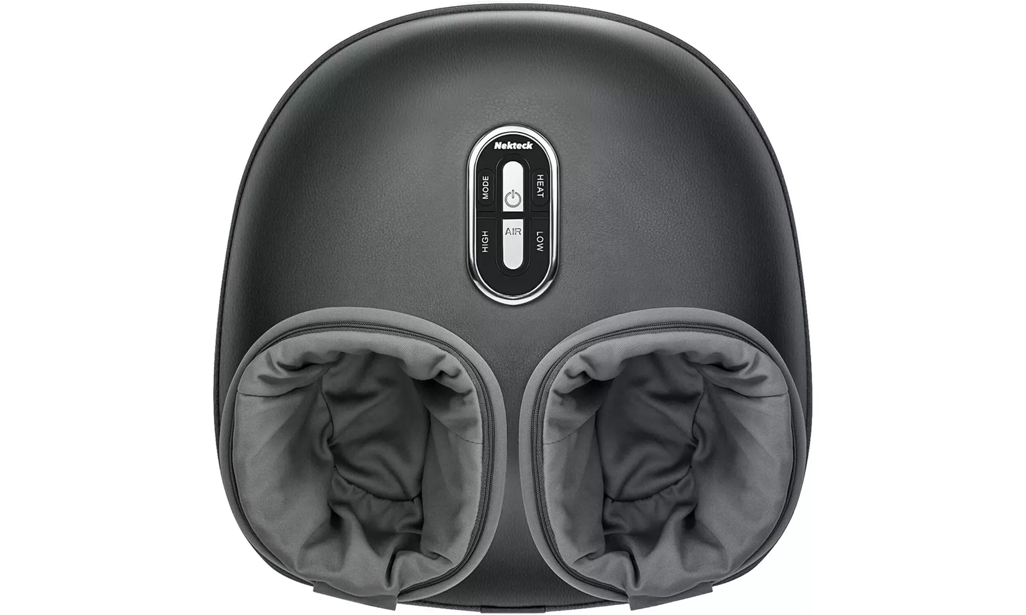 Refurbished Nekteck Shiatsu Foot Massager with Heat and Air Compression Grey