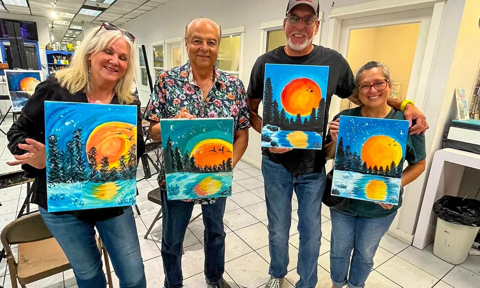 Paint & Create: Art Classes for One or Two People
