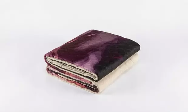 Italiaanse lichte sprei met 3D-print voor tweepersoonsbed