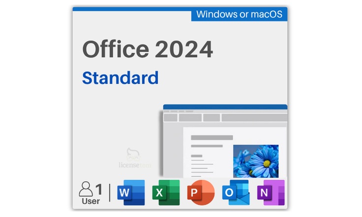Microsoft Office Standard 2024 Lifetime for Windows