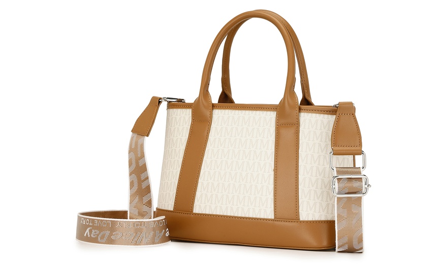 Image 2: Sac cabas élégant en cuir synthétique PVC