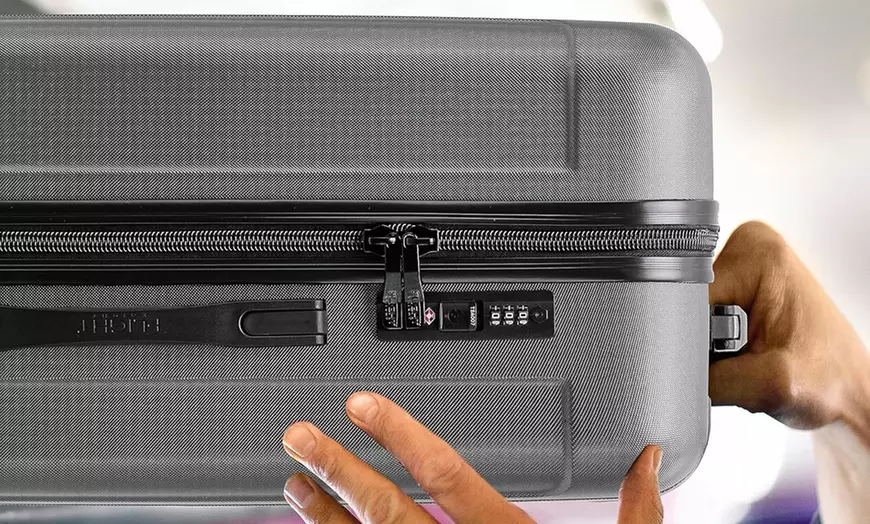 Image 20: 8 Wheel Premium Travel Suitcase TSA Lock Highly Durable 100+ Airline Approved