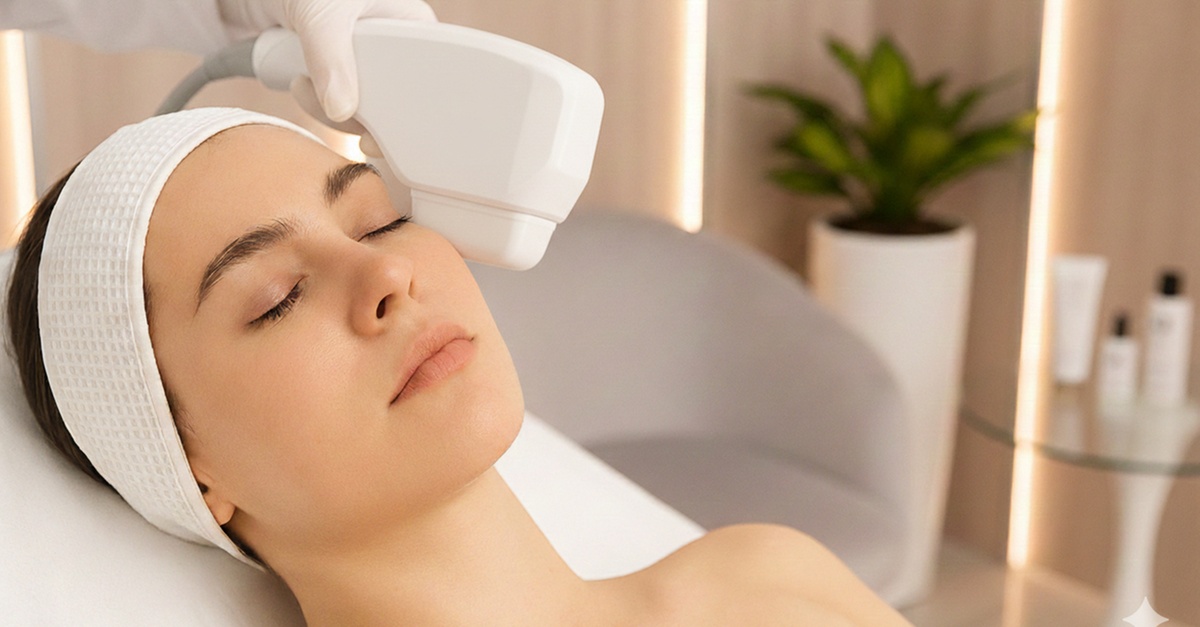 Tratamiento facial HIFU 7D con radiofrecuencia en Barcelona