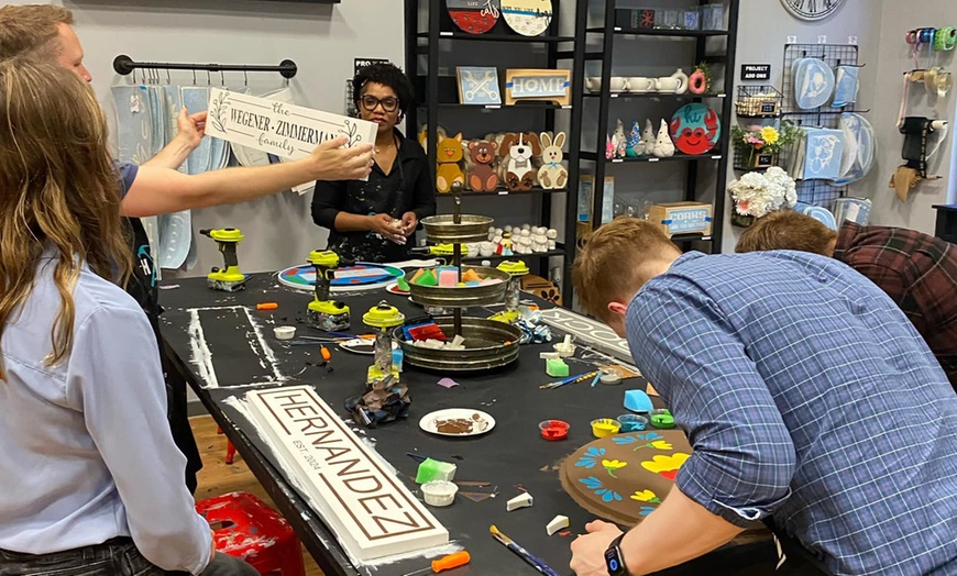 Image 4: Up to 22% Off DIY Crafting Workshops - Hammer & Stain Rockville