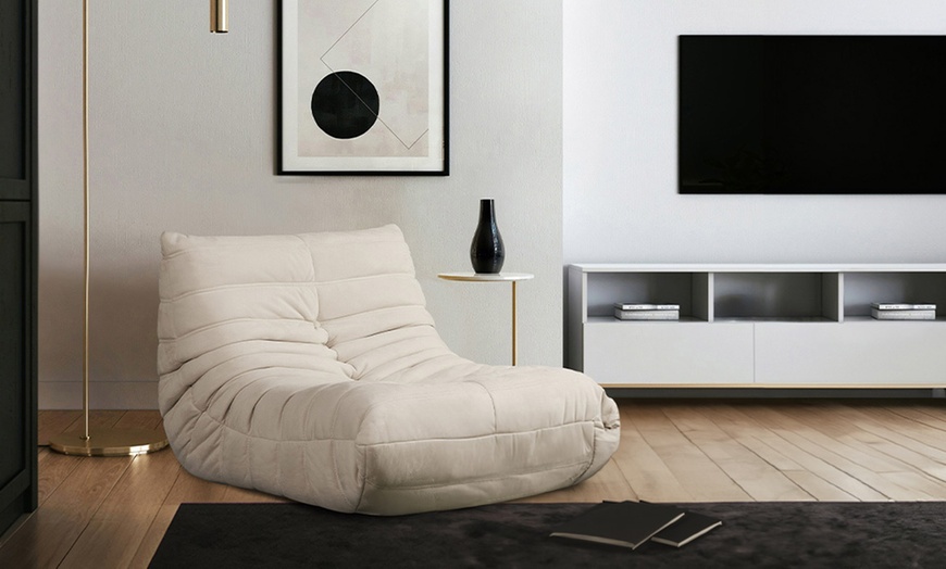 Image 9: Home Deluxe Relaxsessel mit Hocker