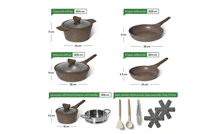 Image 12: Batterie de cuisine Just Perfecto 14 pièces