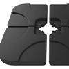 Image 9: Set di 4 basi per ombrellone da giardino