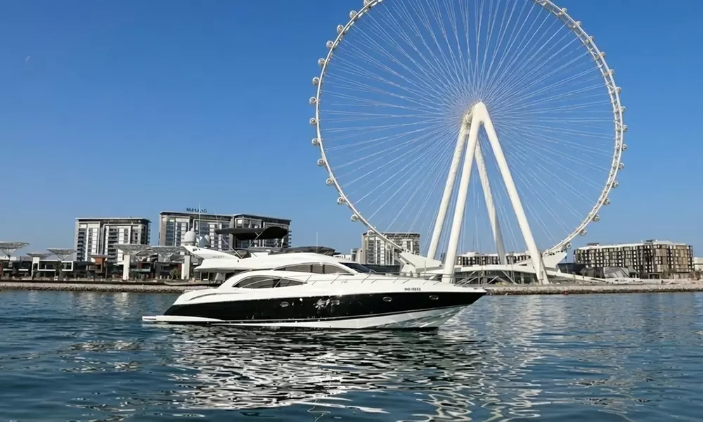 Luxury One, Two, Three, or Four-Hour Cruise on a 55-Foot Yacht Upto 35