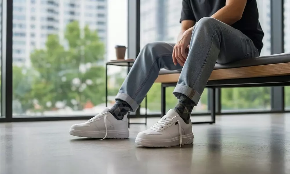 Adult Classic White Trainers