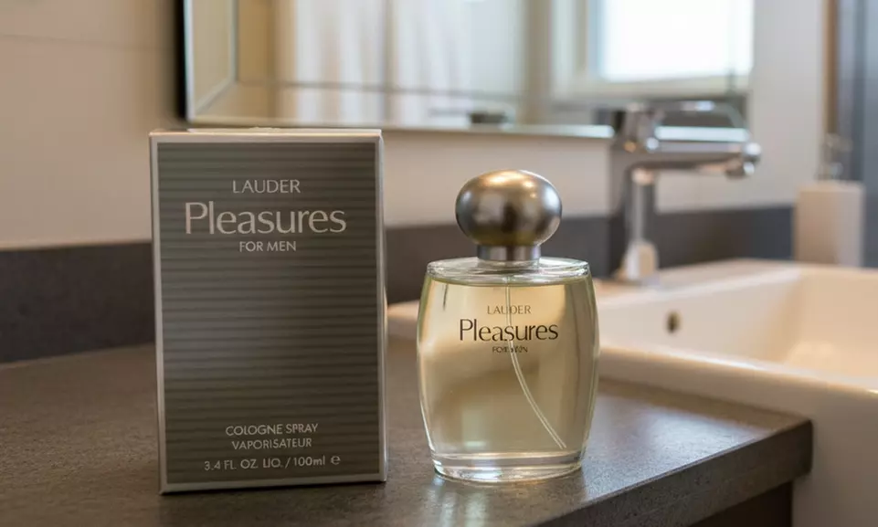 Pleasures By Estee Lauder 3.4 Oz Cologne Spray New In Box For Men