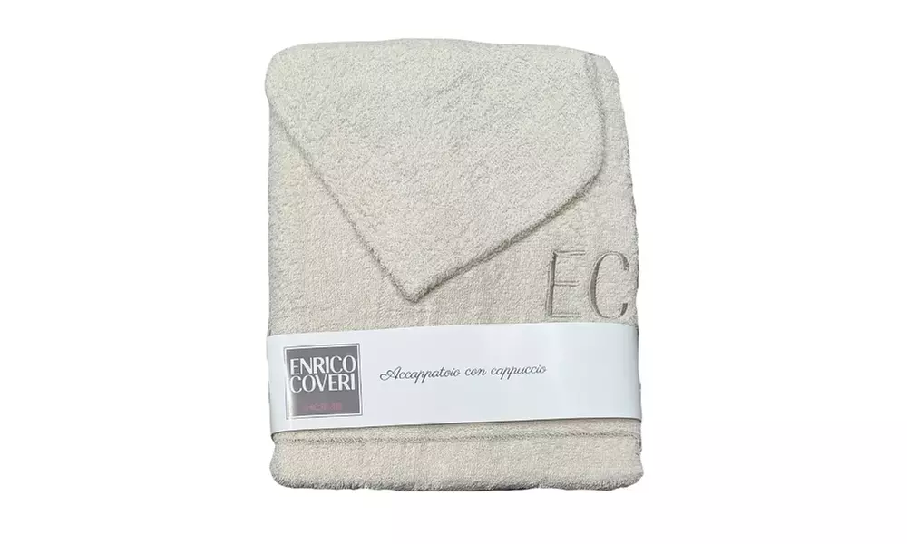 Accappatoio Enrico Coveri in spugna di cotone