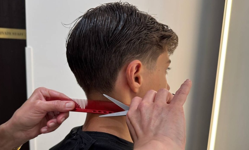 Image 1: Get a Precision Men's Haircut Tailored to You