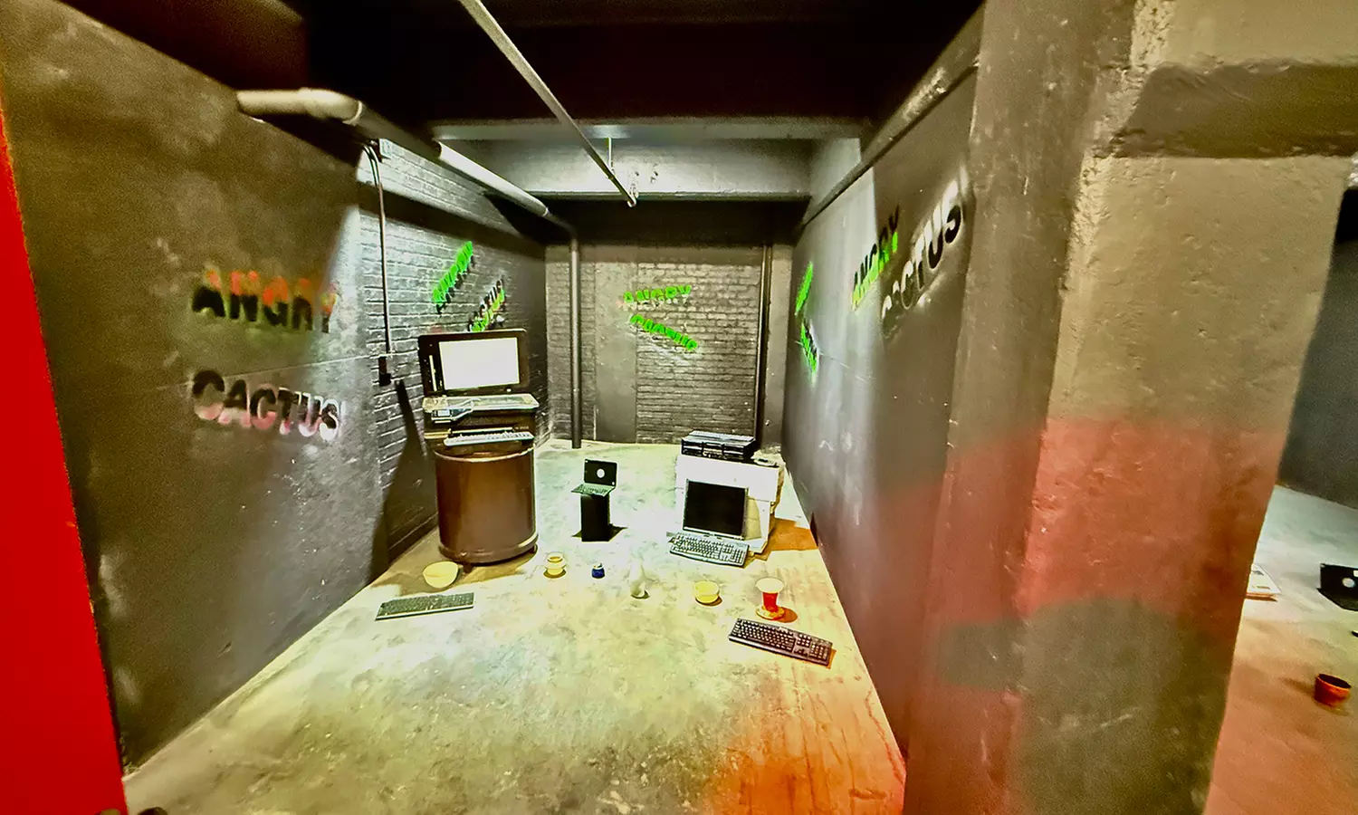 30-Minute Rage Room with optional One-Hour Axe Throwing  for 1, 2 or 3
