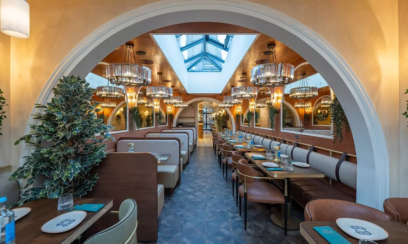 Enjoy a Two-Course Turkish and Mediterranean Menu with Drinks