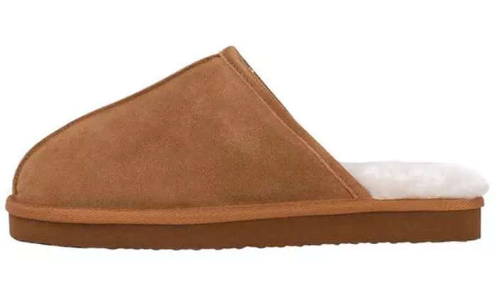 Redfoot Men's Sheepskin Mule Slippers